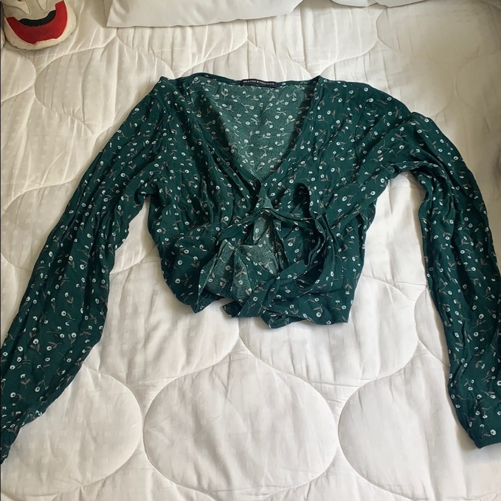 Brandy Melville Wrap Top